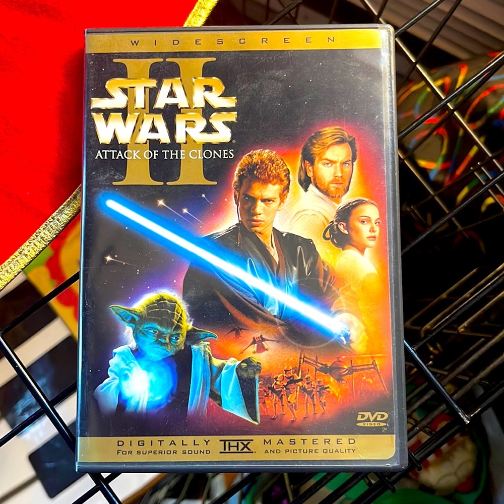 Star Wars II Attack of the Clones dvd two disc set